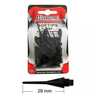 Produktbild von Harrows Dimple Softdart Spitzen 1/4"