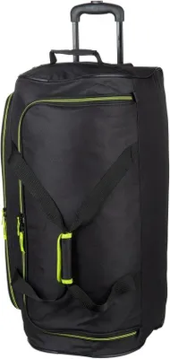 Productafbeelding van Reistas met wielen - Trolley tas - Reizen organiseren - Grote opening hoofdvak - 71 cm - Zwart