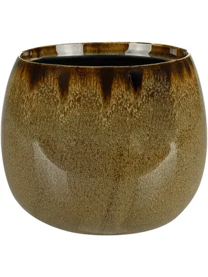 Productafbeelding van Ter Steege - Bloempot - Keramiek - Meerdere kleuren - D19 x H19 cm - Opening 15 cm
