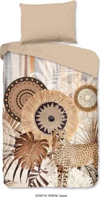 Produktbild von Hip Bettwäsche mit Mandalas -Raeni - 140x200 cm-  100% Baumwolle / Satin
