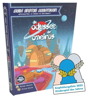 Zdjęcie produktu dla Mein erstes Abenteuer: Die Odyssee der Oneiros Abenteuerbuch Kinder