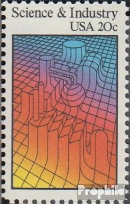Produktbild von Briefmarken USA 1983 Mi 1613 (kompl.Ausg.) postfrisch Wissenschaft und Industrie