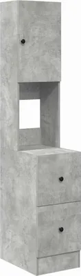 Obrázok produktu pre Kuchynská skriňa Sivá 35 x 50 x 180 cm Kompozitné drevo
