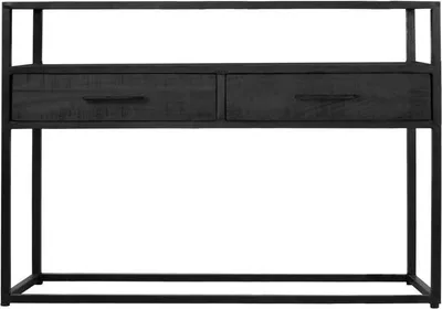 Produktbild von Sidetable Jax Holz Schwarz 120 x 30 cm 140 x 30 cm 180 x 30 cm, Masse:120 cm x 30 cm