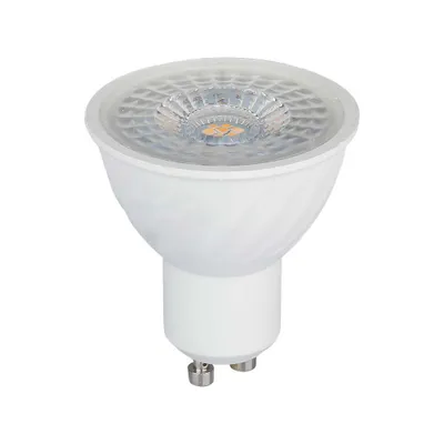 Zdjęcie produktu dla Reflektor LED - GU10 soczewka 110° - - 445lm/w - Samsung - IP20 - 6 W - 445 Lumen - 3000K - 5 lat