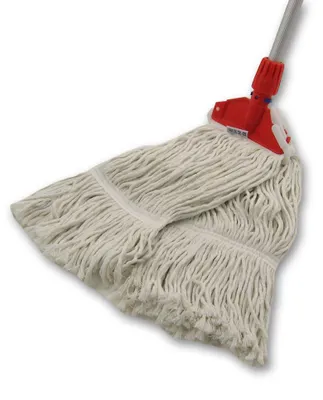 Produktbild von Axis Line Fransenmop Komplettset 350 g – Profi Set mit Halter & Alu-Stiel