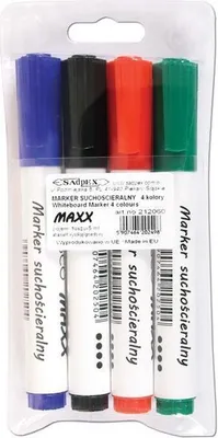 Produktbild von Maxx Trockenlöschmarker 4 Farben