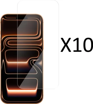 Zdjęcie produktu dla Folia ochronna na ekran iPhone'a 17 Pro, 10 sztuk