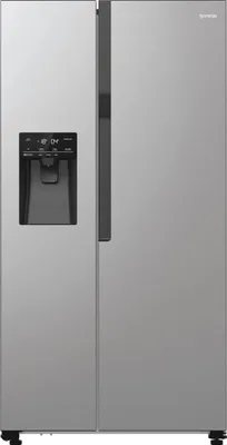 Produktbild von Gorenje HZF5708ZEI NRR9ESXL SUPERIOR LINE, Freistehend, Amerikanische Tür, Edelstahl, 2 Tür(en), Berührung, LED