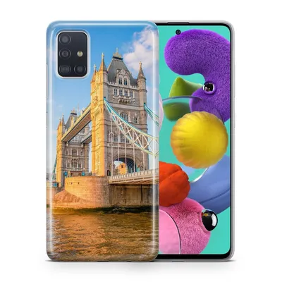 Produktbild von Handyhülle Schutzhülle für Huawei Honor Play 8A Case Cover Tasche Bumper Etuis TPU, Modell:Huawei Honor Play 8A, Motiv auswählen:Tower Bridge