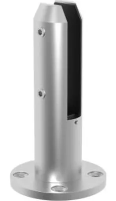 Produktbild von Bodenglasklemmen Edelstahl AISI 316 Glas