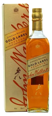 Immagine prodotto di Johnnie Walker GOLD LABEL Reserve 40% Vol. 0,7l in confezione regalo