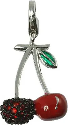 Image de Carlo Biagi Charm pendentif cerise 925 argent CSDECZ02R