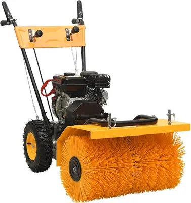 Produktbild von vidaXL 2-in-1 Schneefräse und Kehrmaschine Benzinbetrieben 6,5PS