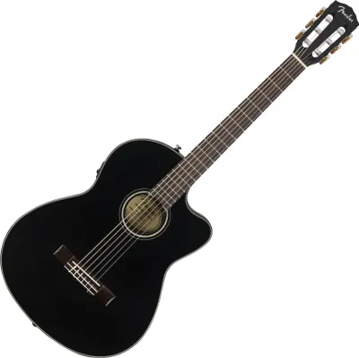 Immagine prodotto di Fender CN-140SCE WN 4/4 nero Chitarra classica con elettronica