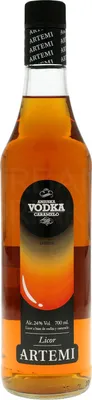 Produktbild von Artemi Caramel Vodka 0,7L (24% Vol.)