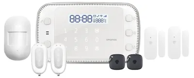 Produktbild von smanos X500, Weiß, Sensor, Acrylnitril-Butadien-Styrol (ABS), Android, iOS, 95 dB, 868 MHz