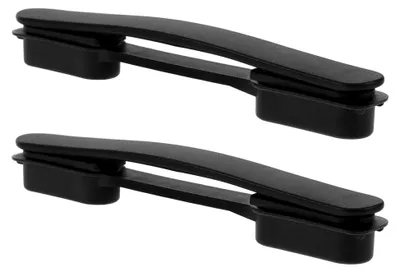 Immagine prodotto di 2 maniglie di ricambio in plastica per valigie, dal design ergonomico