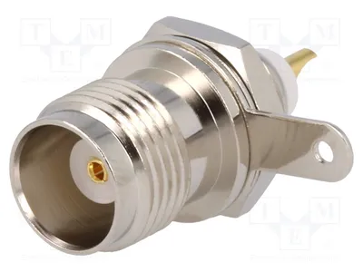 Obrázek produktu pro 1x samice, konektor 50 Ω pro deskové spoje, typ T6351B1-ND3G-50, pro pájení