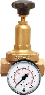 Zdjęcie produktu dla Regulator ciśnienia Riegler DRV 200, wersja standardowa, G 1 1/2, 1,5–8 bar