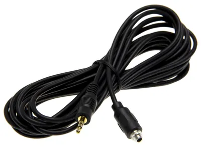 5m AUX In 3,5mm Klinken Stecker Buchse Adapter Kabel Verlängerung für ALLE PKW – Produktansicht