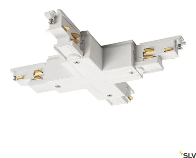 Imagen del producto de SLV 1002656, conector en forma de "S", DALI, para sistemas X, color blanco
