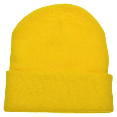 Produktbild von L-Merch - Mütze LT2880 (Einheitsgröße) (Gelb)