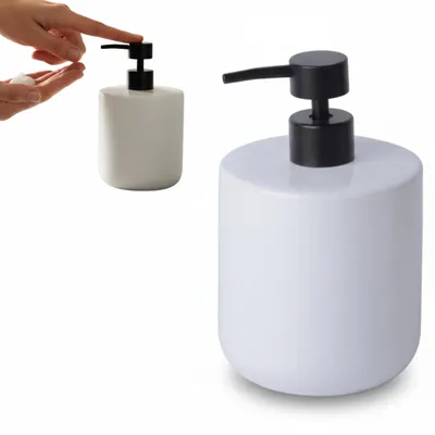 Immagine prodotto di Omgoods - Dispenser per sapone in Vetroceramica, con una capacità di 690 ml