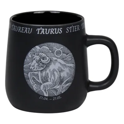 Image de Könitz Tasse signe astrologique du taureau, tasse, tasses à café, New Bone, noir, 395 ml, 1172392885