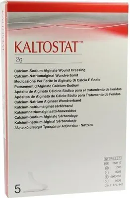 Obrázek produktu pro Kaltostat Tamponáda 2 g 1X5 St