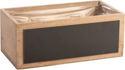 Produktbild von Freese Holzkiste Holz-Pflanzkiste, cappuccino 25 x 13 x 10 cm