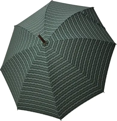 Produktbild von doppler Manufaktur Stockregenschirm Regenschirm Kastanie Salzburg Green dunkelgrün