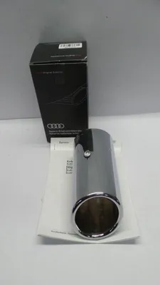 Immagine prodotto di AUDI A3, '13-, 1.2 benzina o 1.6 diesel, terminale di scarico sportivo in acciaio inossidabile cromato, codice ricambio: 8V0071771