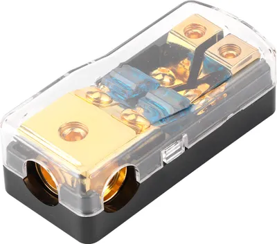 Produktbild von Sicherungs-Verteilerblock,Verteilerblock,2-Wege-Verteilerblock,Mini ANL-Sicherungshalter,Audio-Sicherungshalter