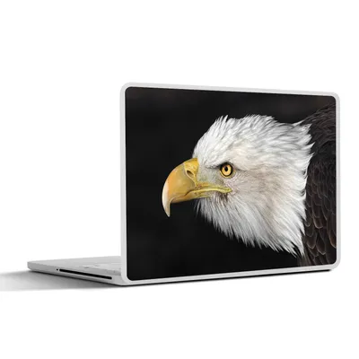 Produktbild von MuchoWow® Laptop Aufkleber Sticker Cover Adler - Vogel - Schnabel - Augen 31x22.5 cm - Laptop-Deko
