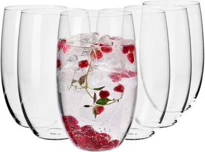 Produktbild von Famanu Highball-Gläser Set - 6 Stück - 510 ml - Spülmaschinenfest