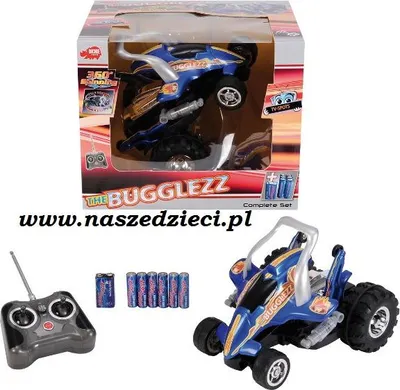 Zdjęcie produktu dla Dickie 19250 Zwariowany Samochod Rc Bugglezz