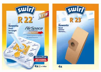 Produktbild von Swirl R 22, Staubbeutel, Weiß, 4 Stück(e)
