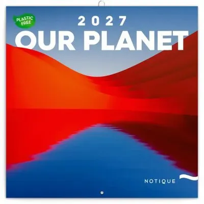 Immagine prodotto di NOTIQUE, Calendario-agenda "Il Nostro Pianeta 2027", SENZA PLASTICA, 30 x 30 cm