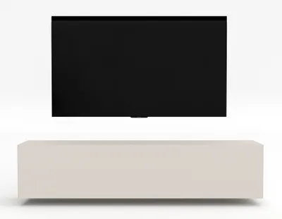 Produktbild von AX LIVING TV-Kommode Zivolli B160xT32xH36 cm hängender TV-Schrank für Wandmontage beige