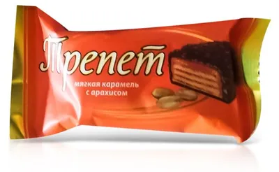 Produktbild von Schokokonfekt - Trepet, mit Erdnuss und Karamellfüllung, Nevskij Konditer, 300 g