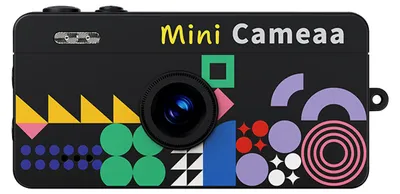 Produktbild von Schlüsselanhänger-Digitalkamera – tragbare 1080p-Kamera mit 0,96-Zoll-LCD-Bildschirm zum Fotografieren, schwarz