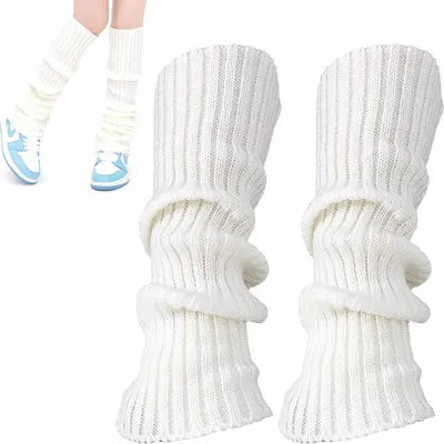 Produktbild von Bein Stulpen Damen,Leg Warmers,Legwarmers,Beinstulpen Damen Stulpen für Beinstulpen Kinder,Ballett stulpen Mdchen Kostüm,Fashion Beinlinge,Winter Beinwrmer Stricken,Vintage Legwarmer