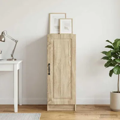 Produktbild von vidaXL Sideboard Sonoma-Eiche 33 x 34,5 x 87 cm Holzwerkstoff