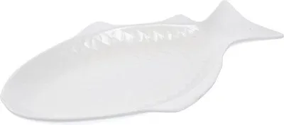 Obrázek produktu pro Oválný servírovací talíř na salát, keramika, bílý