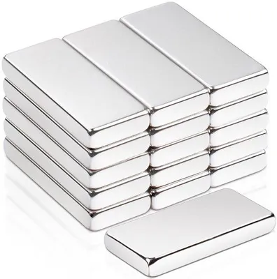 Produktbild von Starke Neodymiummagneten 20x10x3mm für Magnetborden und Küchenkasten