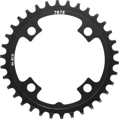 Produktbild von SunRace Kettenblatt CRMX08 Narrow Wide, 38Z schwarz, Ø = 96mm, 11-fach