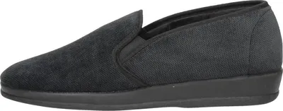 Produktbild von Comfort Plus Pantoffels Dicht  Pantoffels Dicht - Zwart - Maat 47