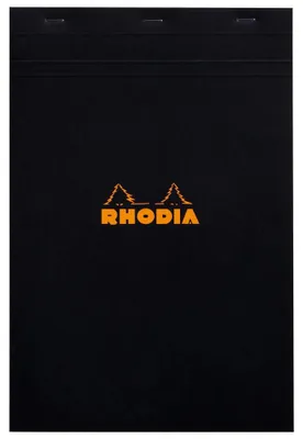 Immagine prodotto di Rhodia 192009C quaderno per scrivere A4+ 80 fogli Nero