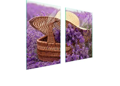 Obrázek produktu pro Skleněný Ochranný Plech Do Kuchyně 65X52 Lavender